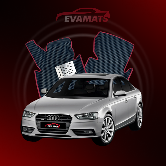 Dywaniki samochodowe EVAMATS do Audi A4(B8) 4 gen 2007-2015 rok SEDAN