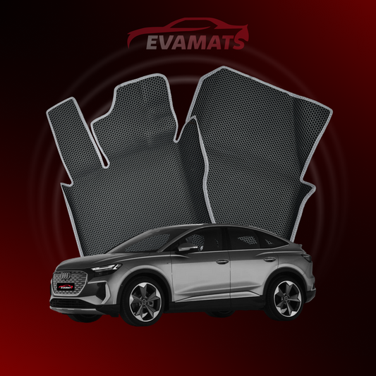 Dywaniki samochodowe EVAMATS do Audi Q4 Sportback E-tron 1 gen 2021-2025 rok Elektro SUV