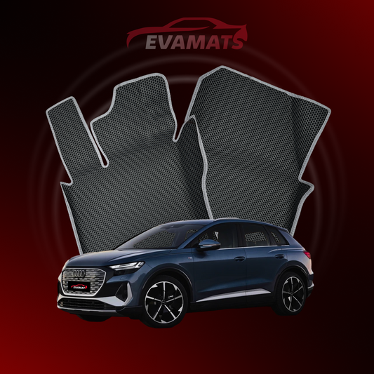 Dywaniki samochodowe EVAMATS do Audi Q4 E-tron 1 gen 2021-2025 rok Elektro SUV