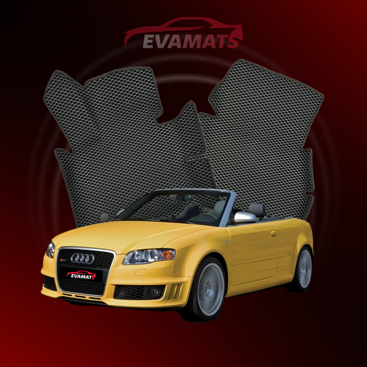 Dywaniki samochodowe EVAMATS do Audi RS 4(B7) 2 gen 2005-2009 rok KABRIOLET