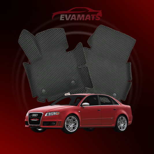 Dywaniki samochodowe EVAMATS do Audi RS 4(B7) 2 gen 2005-2009 rok SEDAN