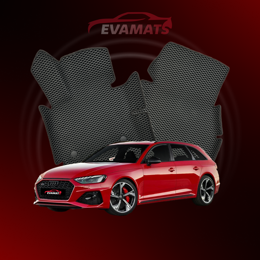 Dywaniki samochodowe EVAMATS do Audi RS 4(B9) 4 gen 2017-2025 rok KOMBI