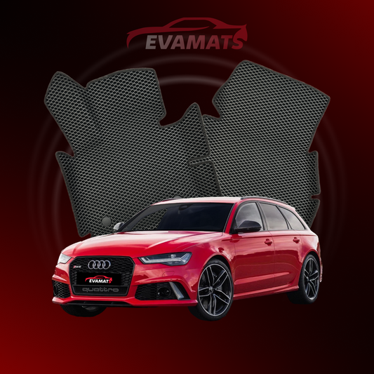 Dywaniki samochodowe EVAMATS do Audi RS 6(C7) 3 gen 2012-2018 rok KOMBI