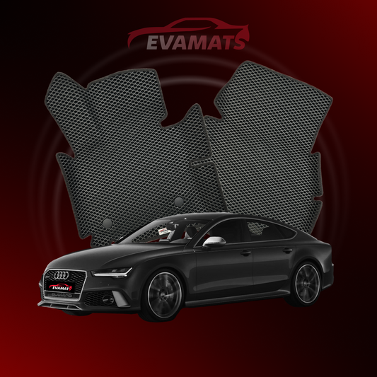Dywaniki samochodowe EVAMATS do Audi RS 7 Sportback (4G) 1 gen 2013-2018 rok LIFTBACK