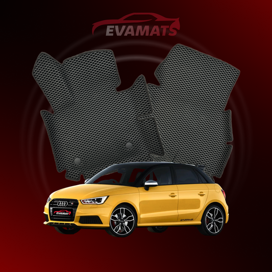 Dywaniki samochodowe EVAMATS do Audi S1 (8X) 1 gen 2014-2018 rok HATCHBACK 5 drzwi