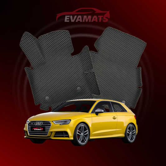 Dywaniki samochodowe EVAMATS do Audi S3 (8V) 3 gen 2013-2020 rok HATCHBACK 3 drzwi