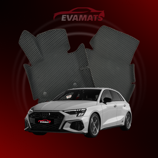 Dywaniki samochodowe EVAMATS do Audi S3 (8Y) Sportback 4 gen 2020-2025 rok HATCHBACK 5 drzwi