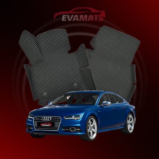 Dywaniki samochodowe EVAMATS do Audi S7 Sportback (4G) 1 gen 2012-2018 rok LIFTBACK