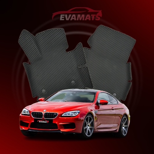 Dywaniki samochodowe EVAMATS do BMW M6(F13) 3 gen 2012-2018 rok COUPE