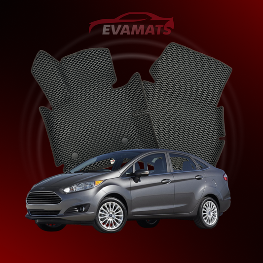 Dywaniki samochodowe EVAMATS do Ford Fiesta 6 gen 2008-2017 rok SEDAN