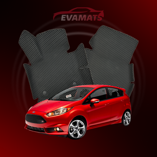 Dywaniki samochodowe EVAMATS do Ford Fiesta ST 6 gen 2013-2018 rok HATCHBACK 5 drzwi