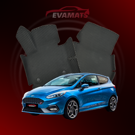 Dywaniki samochodowe EVAMATS do Ford Fiesta ST 7 gen 2018-2023 rok HATCHBACK 3 drzwi