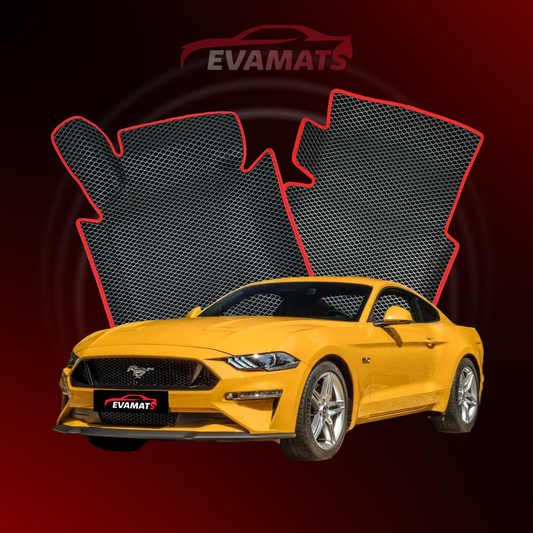 Dywaniki samochodowe EVAMATS do Ford Mustang 6 gen 2014-2023 rok COUPE