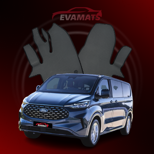 Dywaniki samochodowe EVAMATS do Ford Transit Custom 2 gen 2023-2025 rok MINIVAN