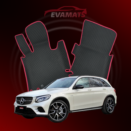Dywaniki samochodowe EVAMATS do Mercedes-Benz GLC 1 gen (X253) 2015 − 2022 rok SUV 5 drzwi