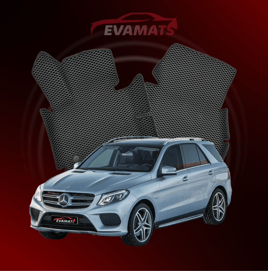Dywaniki samochodowe EVAMATS do Mercedes-Benz GLE 1 gen (W292) 2015 – 2019 rok SUV 5 drzwi