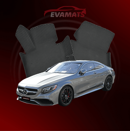 Dywaniki samochodowe EVAMATS do Mercedes-Benz S-klasa 6 gen (W222) 2014 – 2020 rok Coupe