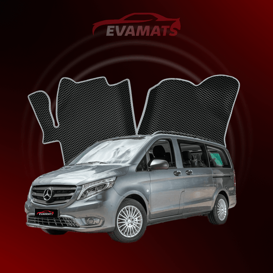 Dywaniki samochodowe EVAMATS do Mercedes-Benz Vito (W447) 2014-2023 rok Minivan