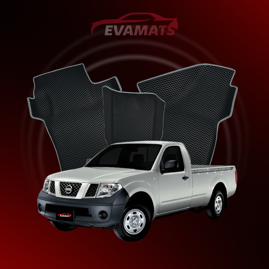 Dywaniki samochodowe EVAMATS do Nissan Navara(D40)(Frontier) III gen 2004-2015 rok PICK-UP poedyncza kabina
