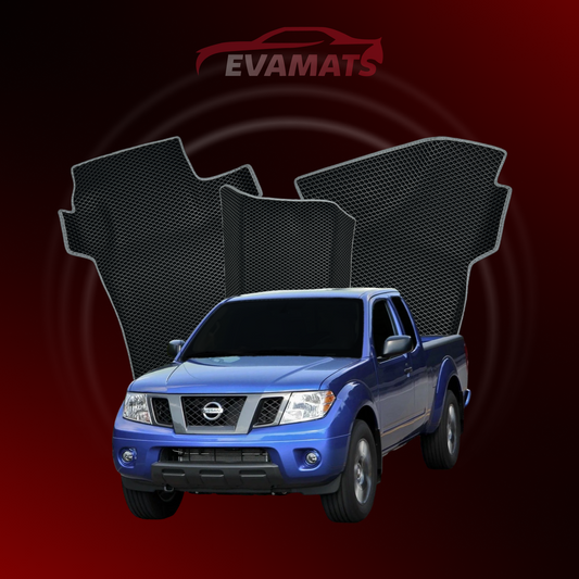 Dywaniki samochodowe EVAMATS do Nissan Navara (D40)(Frontier) III gen 2004-2015 rok PICK-UP półtorej kabiny