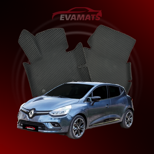 Dywaniki samochodowe EVAMATS do Renault Clio 4 gen 2012-2019 rok HATCHBACK 5 drzwi