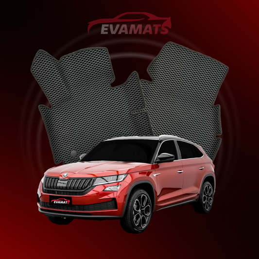 Dywaniki samochodowe EVAMATS do Skoda Kodiaq GT 1 gen 2019-2023 rok SUV