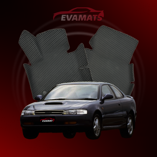 Dywaniki samochodowe EVAMATS do Toyota Corolla 7 gen 1991-2000 rok COUPE