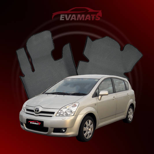 Dywaniki samochodowe EVAMATS do Toyota Corolla Verso 2 gen 2004-2009 rok MINIVAN 7-osobowy