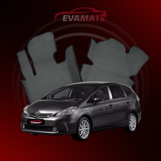 Dywaniki samochodowe EVAMATS do Toyota Prius v+ 1 gen 2011-2014 rok MINIVAN