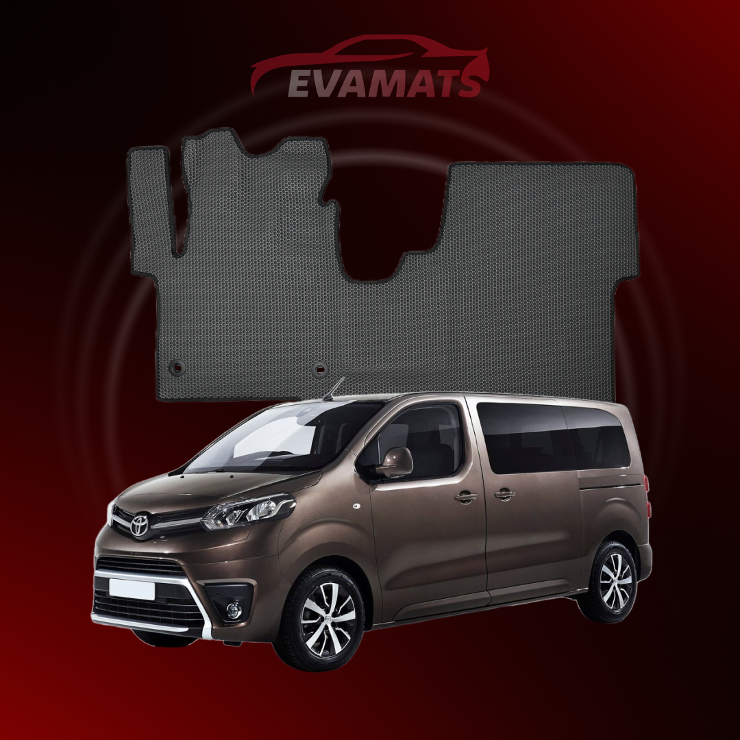 Dywaniki samochodowe EVAMATS do Toyota ProAce Verso 2016-2023 rok MINIVAN 9-osobowy
