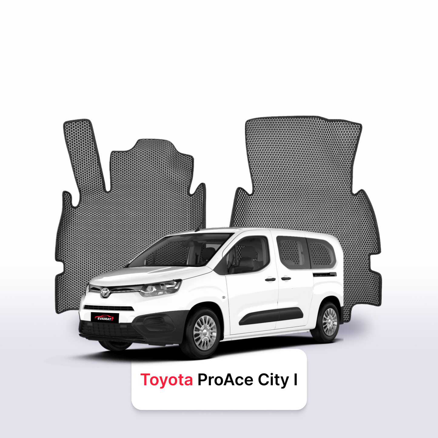 EVA Dywaniki samochodowe od EVA MATS 3D do Toyota ProAce City 2019-2028 rok VAN LONG