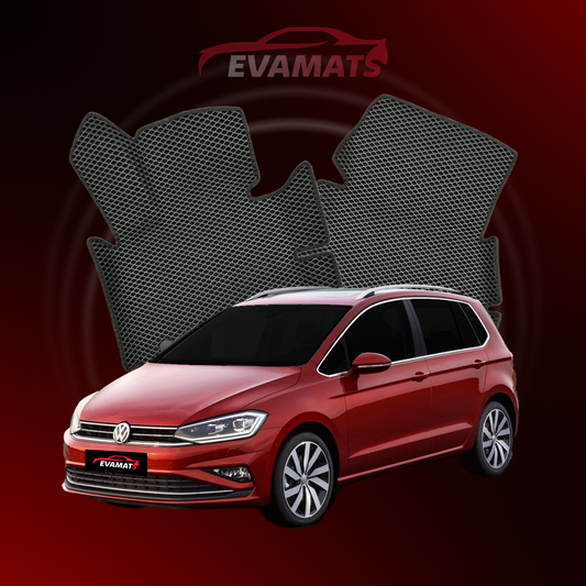 Dywaniki samochodowe EVAMATS do Volkswagen Golf Sportsvan I gen 2014-2020 rok MINIVAN
