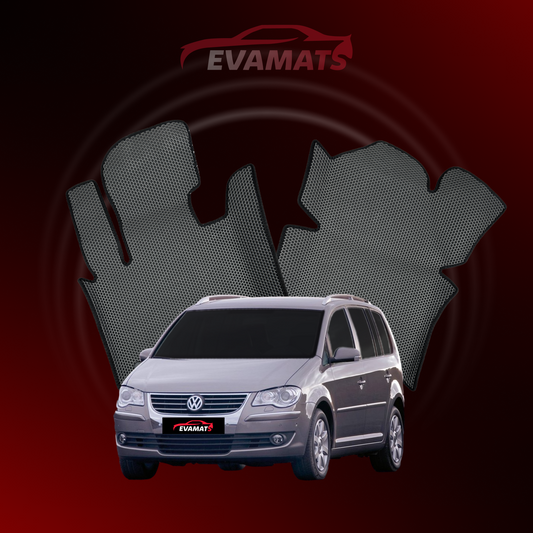 Dywaniki samochodowe EVAMATS do Volkswagen Touran I gen 2003-2010 rok MINIVAN