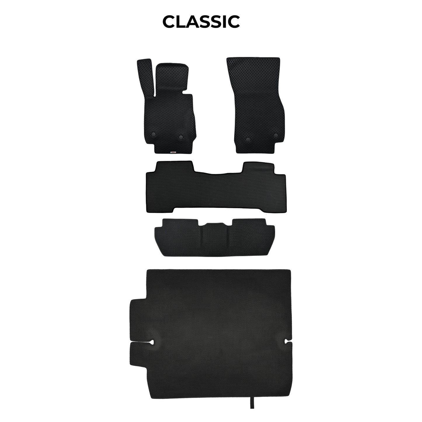 EVA Dywaniki samochodowe od EVA MATS 3D do Land Rover Defender(130) 2 gen 2019-2025 rok SUV LONG