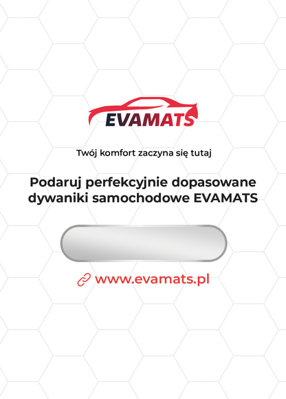 Подарочная карта ЭВАМАТС