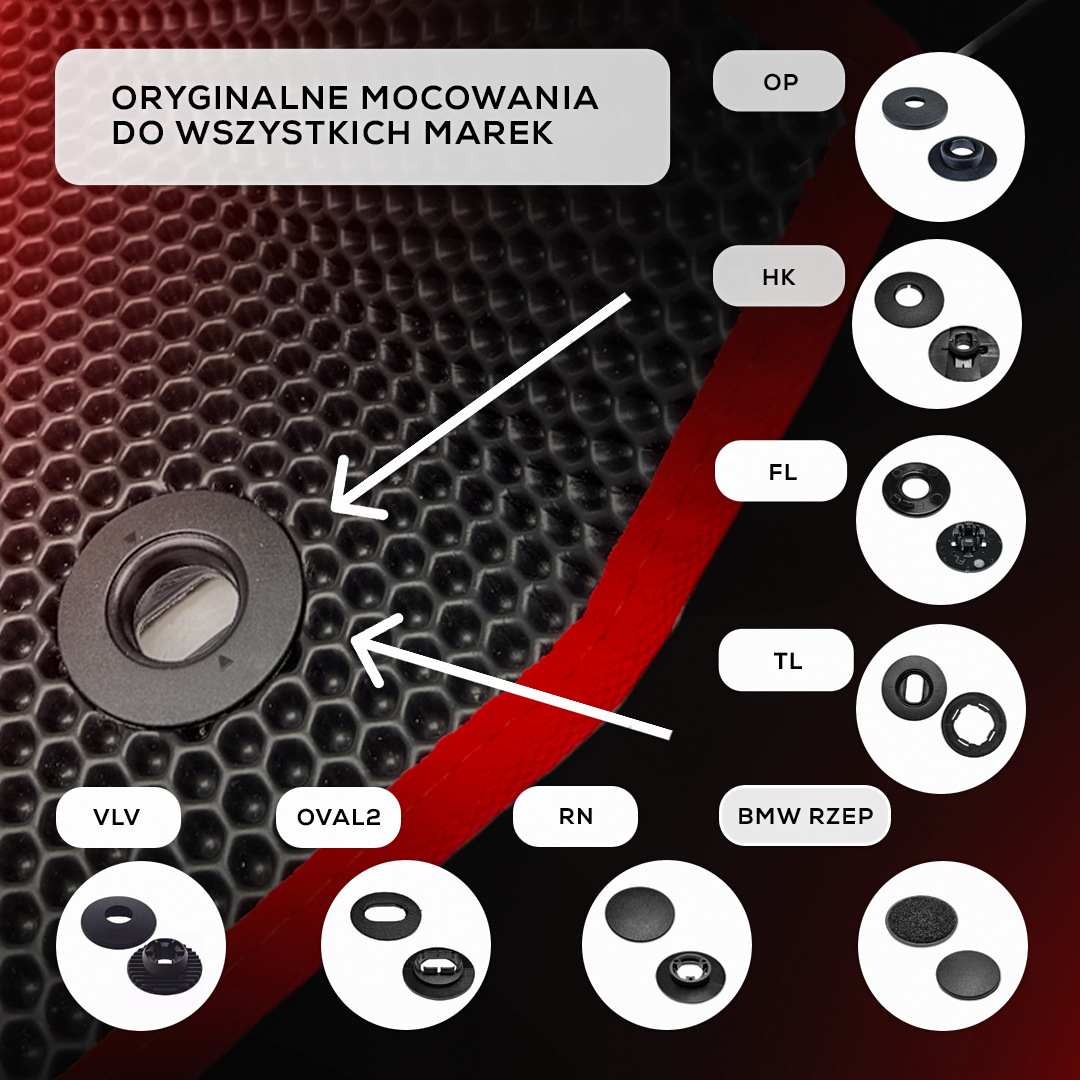 Dywaniki samochodowe EVAMATS do BMW M8(F92) 1 gen 2019-2025 rok COUPE