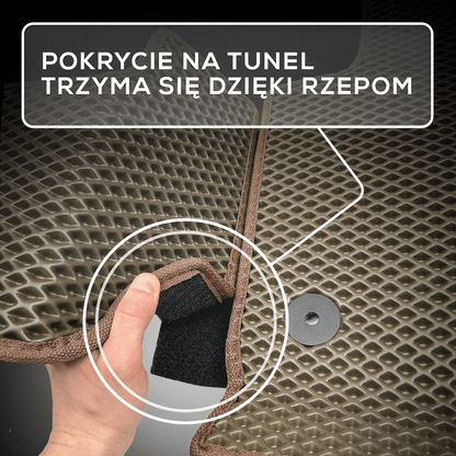 Dywaniki samochodowe EVAMATS do Isuzu D-Max 1 gen 2002-2012 rok PICK-UP z półtorej kabiny