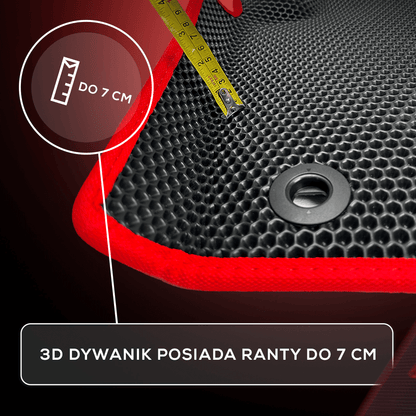 Dywaniki samochodowe EVAMATS do Dodge RAM 5 gen 2019-2024 rok PICK-UP z podwójna kabina