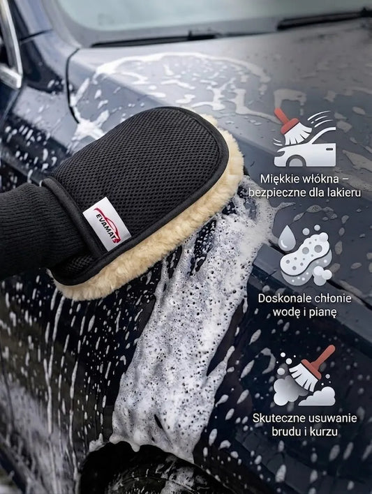 Miękka Rękawica do Mycia Samochodu