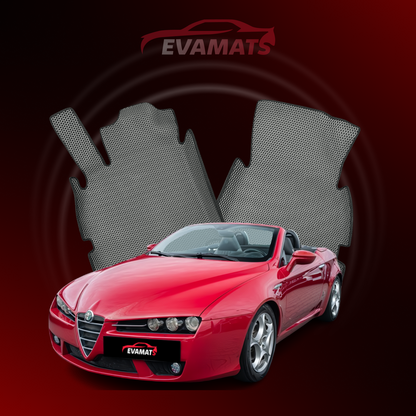 Dywaniki samochodowe 3D EVAMATS do Alfa Romeo Spider 2005-2010 rok KABRIOLET