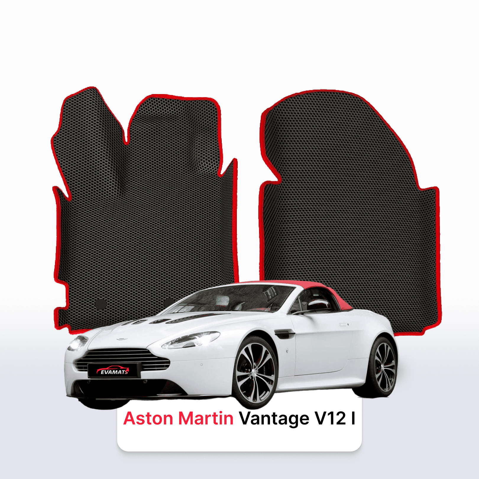 EVA Dywaniki samochodowe od EVA MATS 3D do Aston Martin Vantage V12 1 gen 2009-2017 rok ROADSTER