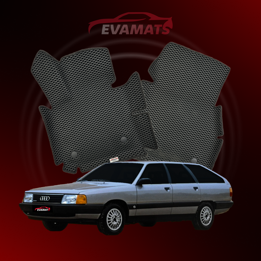 Dywaniki samochodowe EVAMATS do Audi 100(C3) 3 gen 1988-1991 rok KOMBI