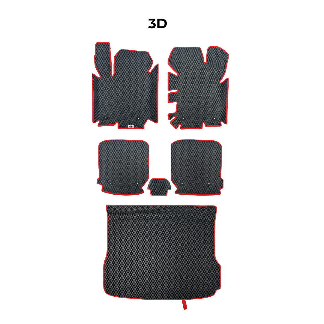 EVA Dywaniki samochodowe od EVA MATS 3D do Audi A3 8L 1996-2003 rok Hatchback 3 drzwi