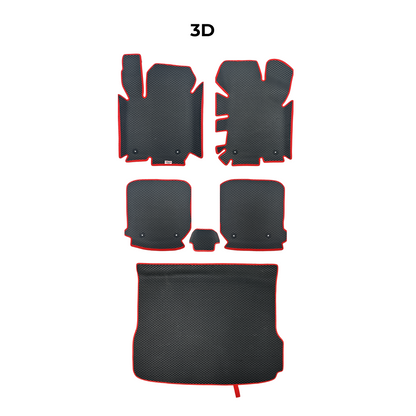 EVA Dywaniki samochodowe od EVA MATS 3D do Audi A3 8L 1996-2003 rok Hatchback 3 drzwi