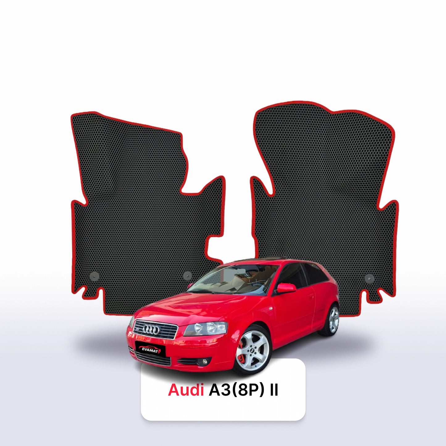 Коврики EVAMATS для Audi A3(8P) 2 поколения 2003-2013 года выпуска ХЭТЧБЕК 3 двери