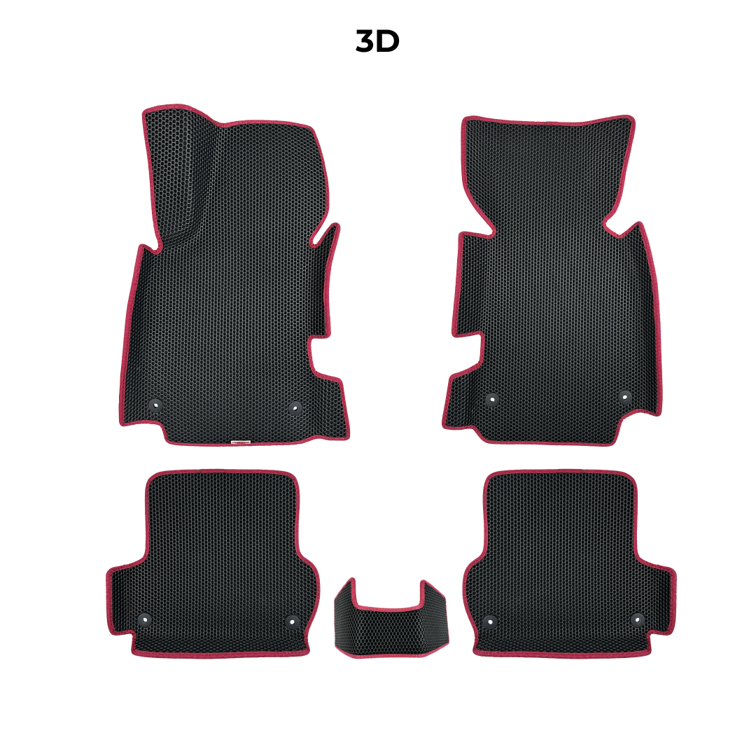 EVA Dywaniki samochodowe od EVA MATS 3D do Audi A4(B7) 3 gen 2006-2008 rok Sedan BENZYNA