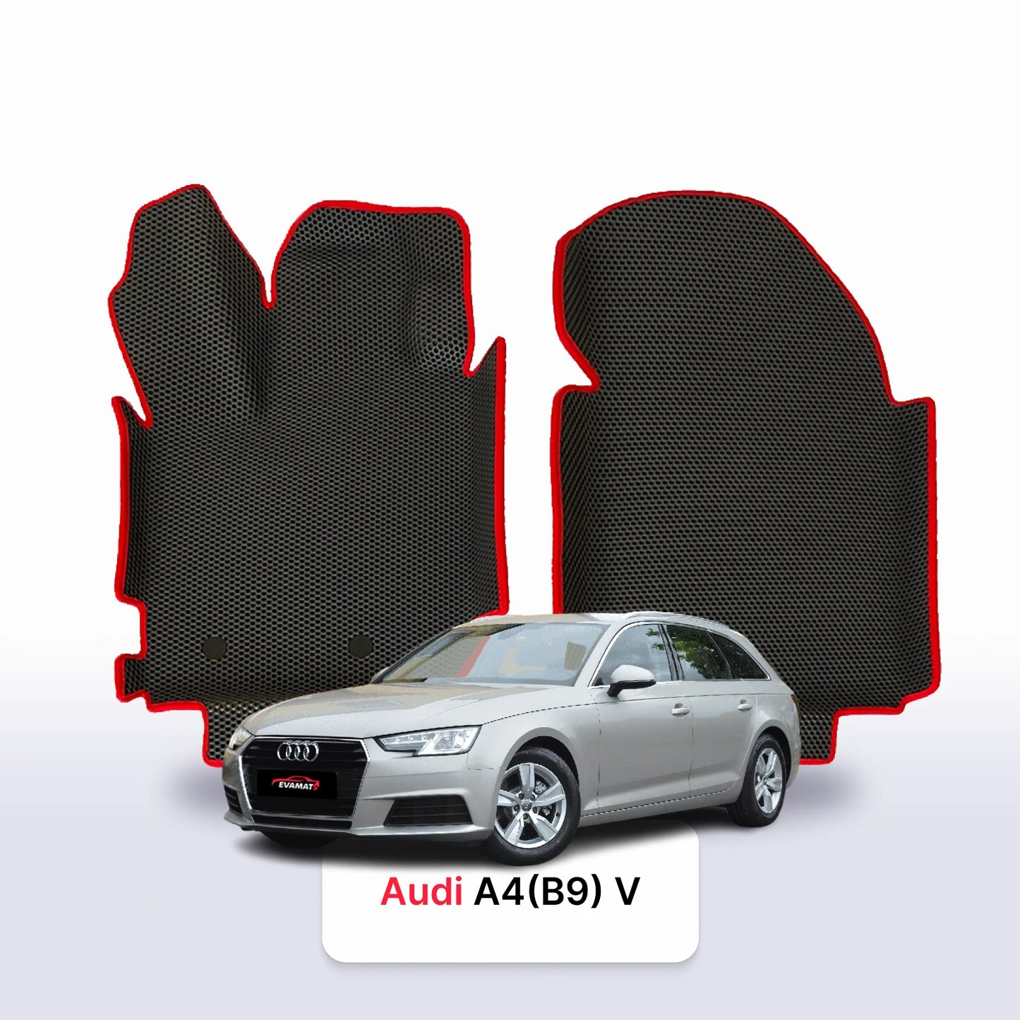 Автоковрики EVAMATS для Audi A4(B9) 5 покоління 2015-2025 р. KOMBI