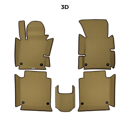 Dywaniki samochodowe EVAMATS do Audi S8(D3) 2 gen 2005-2011 rok SEDAN