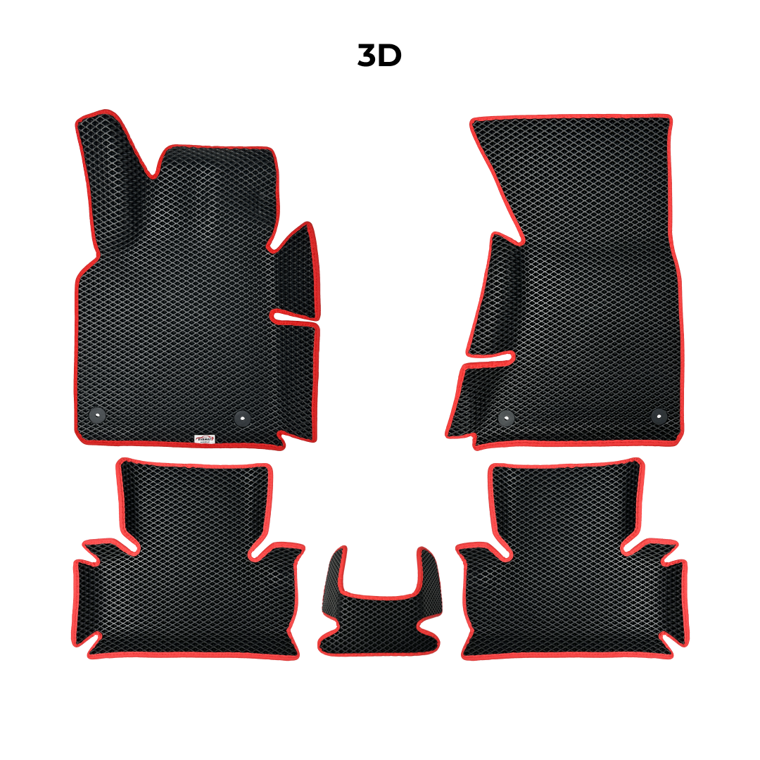 EVA Dywaniki samochodowe od EVA MATS 3D do Audi Q5(8R) przedlift 1 gen 2008-2012 rok SUV BENZYNA