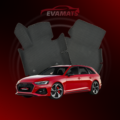 Dywaniki samochodowe EVAMATS do Audi RS 4(B9) 4 gen 2017-2023 rok KOMBI